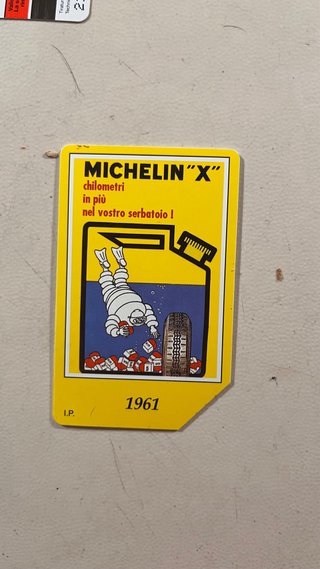 Schede telefoniche Michelin - 4 pezzi