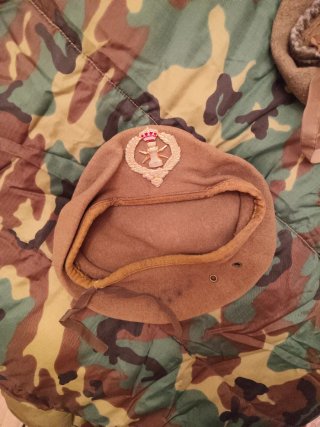 Boina Militar MATRANS Beige