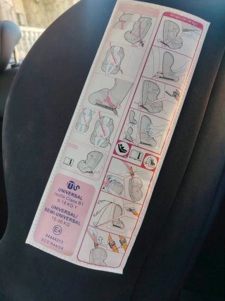 Silla coche Isofix niño