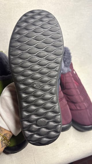 Zapatos de invierno acolchados