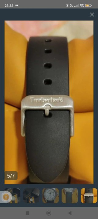 Reloj Timberland Plata y Blanco Nuevo