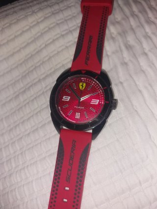 Orologio Scuderia Ferrari Rosso Originale