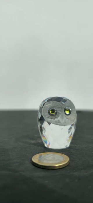 Búho Swarovski de Cristal