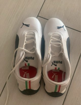 Scarpe Puma Ferrari Bianche e Nere