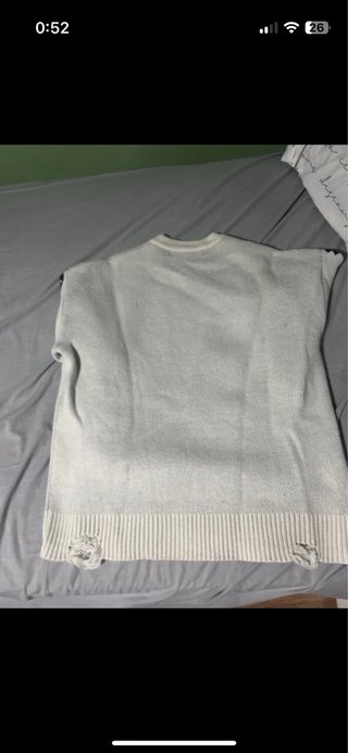 Jersey Bershka blanco y negro