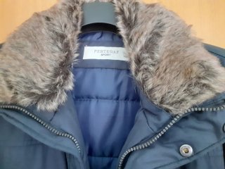 CHAQUETA PARKA SPORT PERTEGAZ TALLA 52 AZUL NUEVA