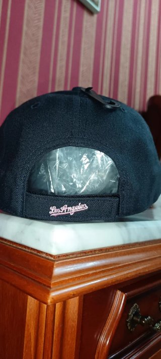 Gorra Los Ángeles Dodgers Negra y Rosa