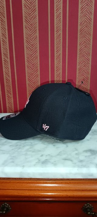Gorra Los Ángeles Dodgers Negra y Rosa