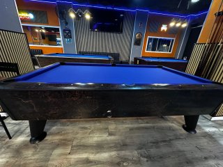 Mesa de billar americano 8 pies con monedero