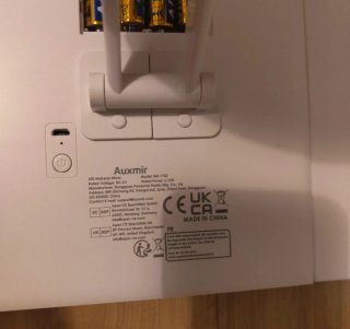 Espejo de tocador plegable con luces