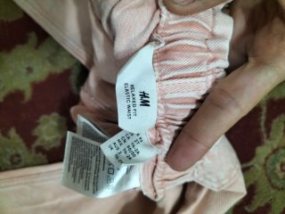 Pantalón rosa vaquero 92cm niña 2-3 años verano
