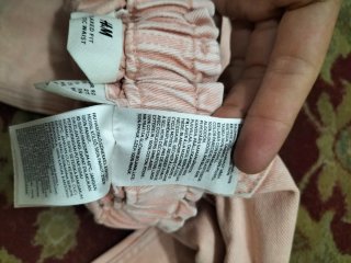 Pantalón rosa vaquero 92cm niña 2-3 años verano