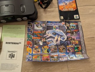 Megapack Nintendo 64 + 2 Mandos + 7 Juegos