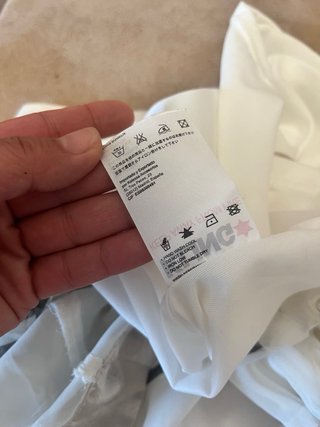 Vestido Kling blanco y plateado Talla M