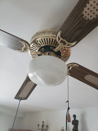 Ventilador de techo vintage