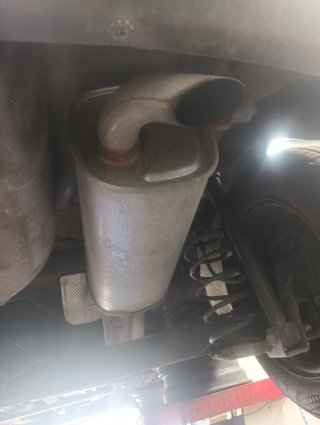 TUBO ESCAPE TRASERO FORD FIESTA (CBK) F6JB