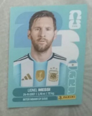 Lionel Messi Mundial 2026 Cromo