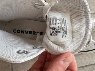 Converse All Star Grigio chiarissimo Tg 37.5