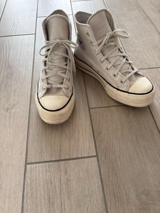 Converse All Star Grigio chiarissimo Tg 37.5