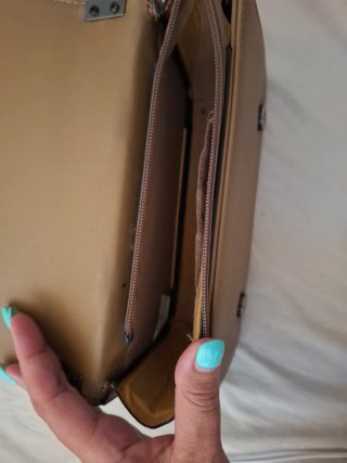 Bolso YSL Beige Cadena Plata