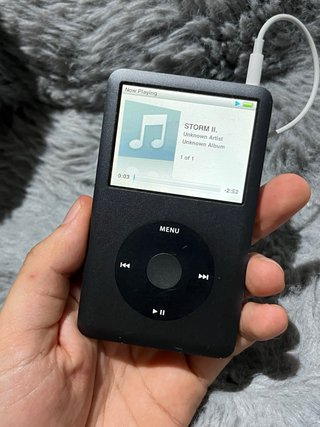 iPod classic 6ª Gen 30GB Negro CAJA Y CARGADOR.