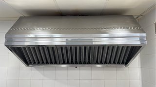 Campana extractora de cocina industrial