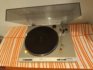 Tocadiscos Plato HiFi Technics SL-B20S Plata