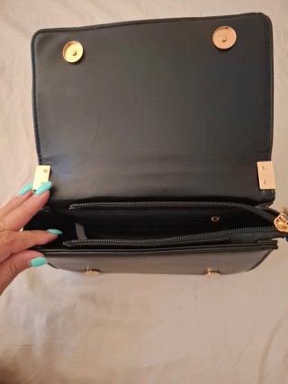 Bolso YSL Negro y Dorado