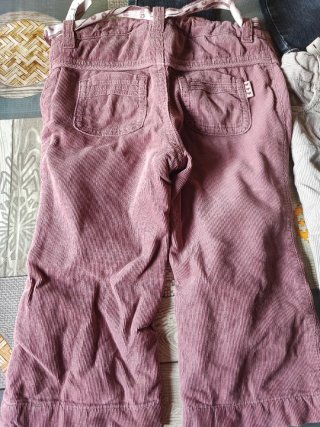 3 Pantalones vaqueros y de pana niña 1 año