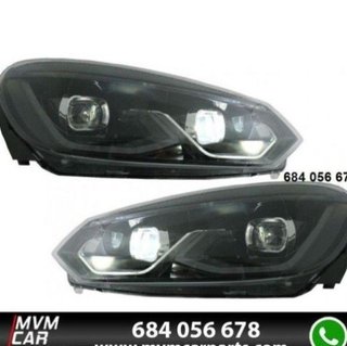 Faros delanteros Ful Led para VW Golf VI look GTI