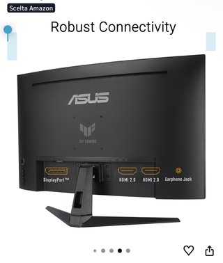 Monitor Curvo ASUS TUF Gaming VG32WQ3B 31,5