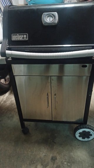 Barbacoa Weber Spirit Gas/Carbón Negra/Plata