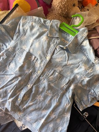 Camiseta Hollister palmeras XS