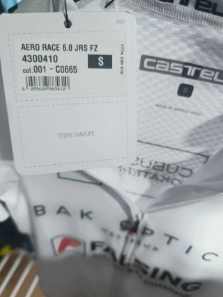Maillot Castelli Aero Race 6.0 Rosso Corsa Talla S