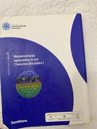 libro de matemáticas 1 de bachillerato