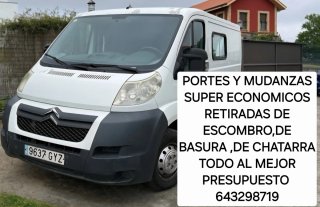 Portes y mudanzas
