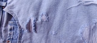 Shorts vaqueros rotos mujer