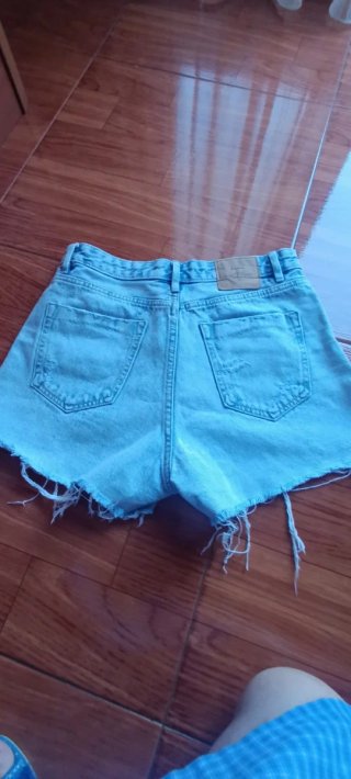 Shorts vaqueros rotos mujer