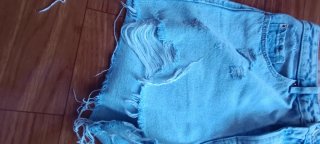 Shorts vaqueros rotos mujer