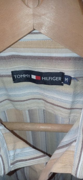 Camisa Tommy Hilfiger Talla M Rayas