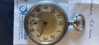 Reloj de bolsillo suizo
