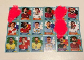 Lote cromos top Mundial Panini