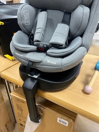 KikkaBoo Silla Coche Bebe Grupo 0 1 2 3 ISOFIX