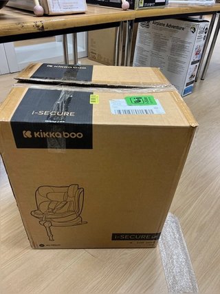 KikkaBoo Silla Coche Bebe Grupo 0 1 2 3 ISOFIX