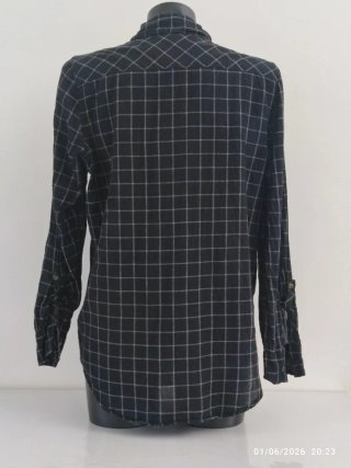 Camicia Vans a Quadri Nera - 100% Cotone
