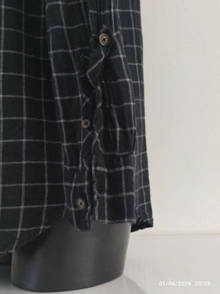 Camicia Vans a Quadri Nera - 100% Cotone