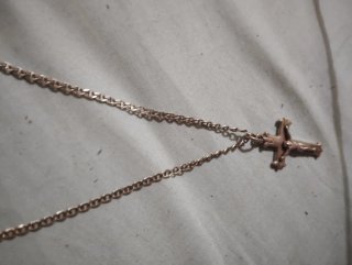 Cadena Plata italiana Cruz Masisa