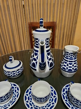 Vajilla Café Sargadelos 1990 Porcelana