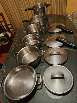 Ollas WMF Transtherm Made in Germany 1990