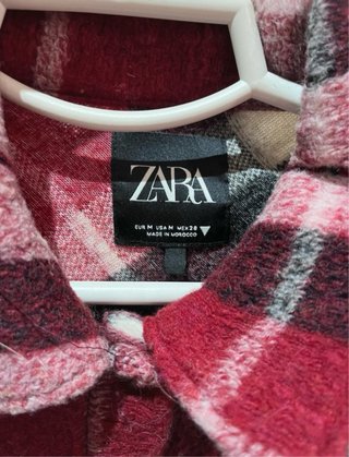 Chaqueta Zara cuadros